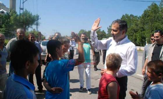 Vali Yerlikayadan Ergene'ye Ziyaret