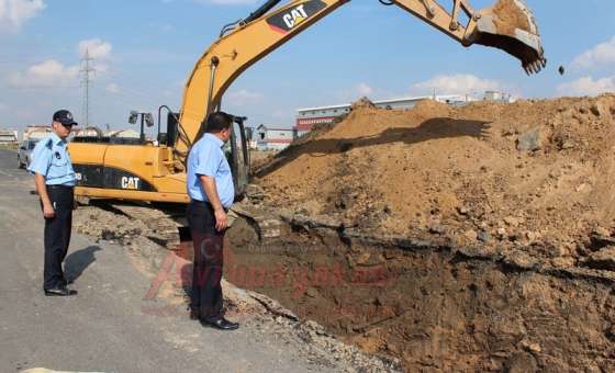 Ergene Belediyesi Sağlık Mahallesi`nde Kanalizasyon Çalışması Başlattı