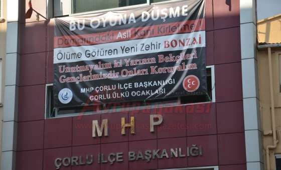 Mhp Çorlu İlçe Başkanı Cüneyt Ergün: “Uyuşturucu Bağımlılığı Can Alıcı Bir Şekilde Görülmeye Başlandı”