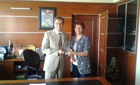 Kızılay Çorlu Şubesi`nden Kaymakam Doğan` A Ziyaret