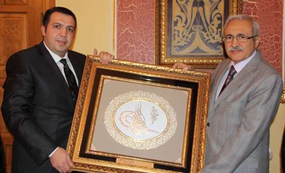 Tagid, Sivas Valisi Zübeyir Kemelek'i Makamında Ziyaret Etti