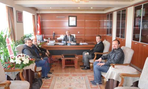 Avrupa Yakası Gazetesi'nden Kaymakam Kılıç'a Ziyaret