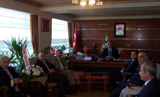 Çorlu Deri Osb`den Kaymakam Kılıç`a Ziyaret