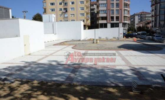 Çorlu Belediyesi Santral Kavşağındaki Çalışmaları Sürdürüyor