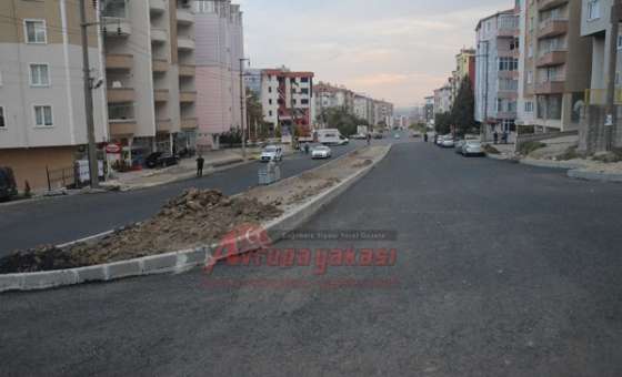 Bahriye Üçok Bulvarı Asfaltlandı