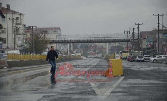 Beton Bariyerlere Tedbir Alındı