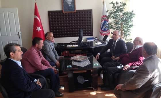 Kaymakam Kılıç`tan Çorlu Yeni Sanayi Sitesine Ziyaret