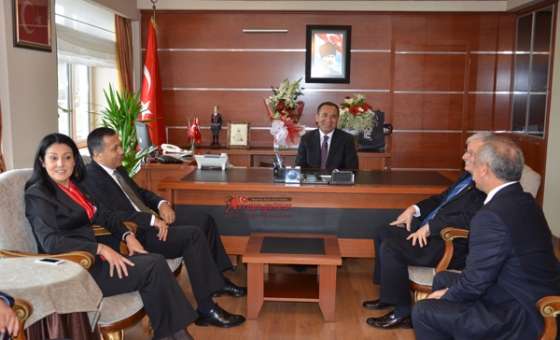 Adalet Bakanı Bozdağ'dan Çorlu Kaymakamlığı'na Ziyaret