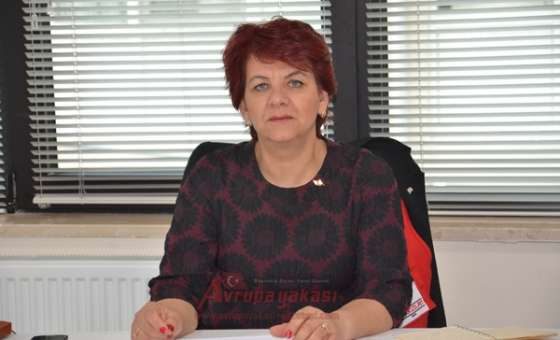 Kızılay Çorlu Şube Başkanı Selime Dodurka`dan Kızılay Haftası Kutlaması