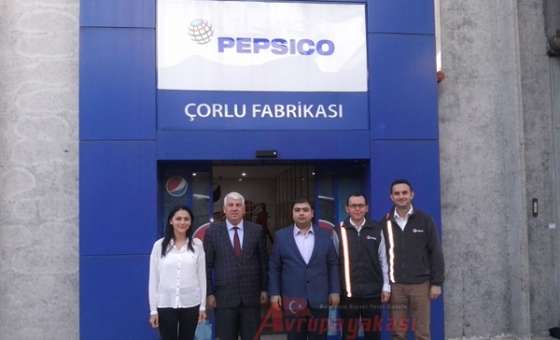 Kaymakam Kızıltoprak Ve Başkan Yüksel`den Algida Ve Pepsi Fabrikalarına Ziyaret