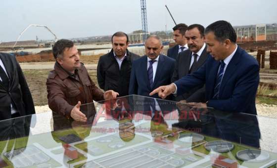 Vali Yerlikaya Ergene 2 Osb Atıksu Arıtma Tesisi İnşaatını İnceledi