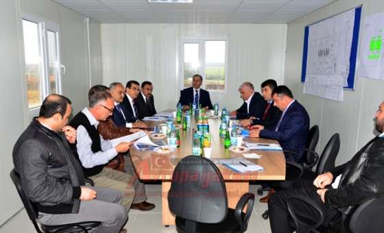 Vali Yerlikaya Ergene 2 Osb Atıksu Arıtma Tesisi İnşaatını İnceledi