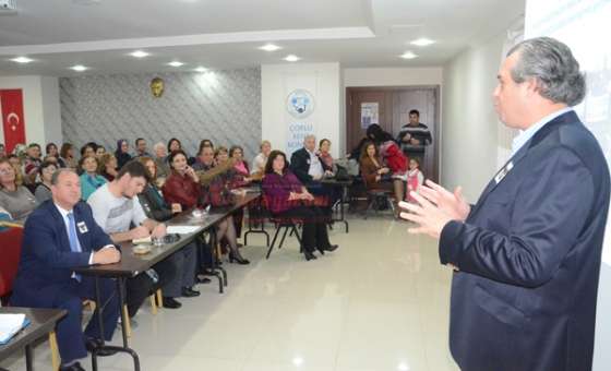 Çorlu Kent Konseyi'nden Duygularla Dost Olmak Semineri