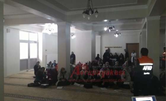 Çorlu Müftülüğünden Afete Hazırlık Semineri
