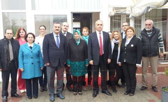 Kaymakam Kılıç'tan Türk Çocuk Nörolojisi Vakfı Özel Bayıroğlu Bakım Merkezi'ne Ziyaret