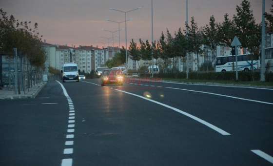 Çorlu'ya Havaalanı Gibi Yol