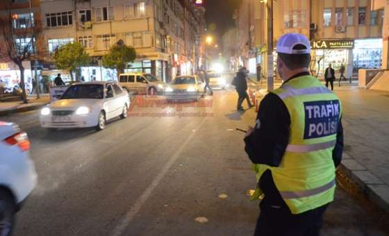 Trafik Ekiplerinden Yoğun Mesai