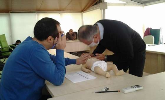 Türk Kızılayı Çorlu Şubesi İlkyardım Eğitimlerine Devam Ediyor