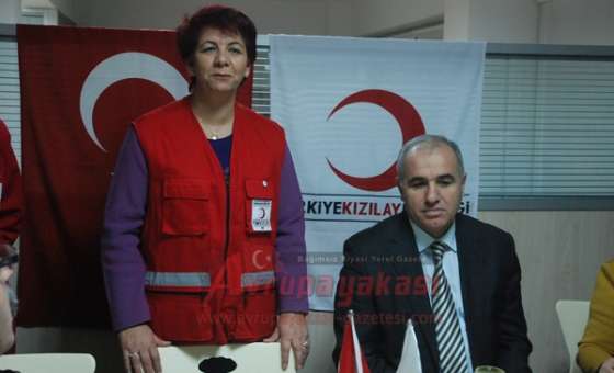 Kaymakamlardan Çorlu Kan Bağışı Merkezine Ziyaret