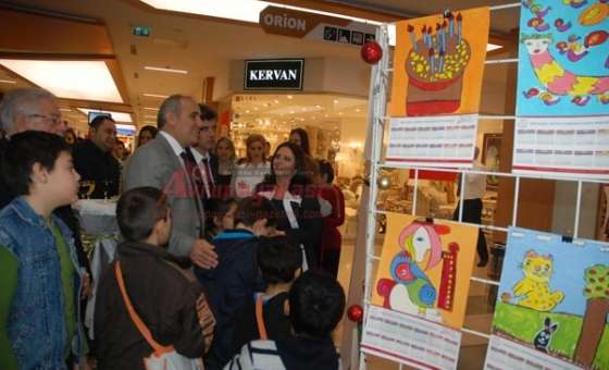 Nergis Özel Eğitim Merkezi Öğrencilerinden Özel Sergi