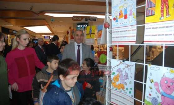 Nergis Özel Eğitim Merkezi Öğrencilerinden Özel Sergi