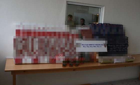 Çorlu`da Bin 500 Paket Kaçak Sigara Ele Geçirildi