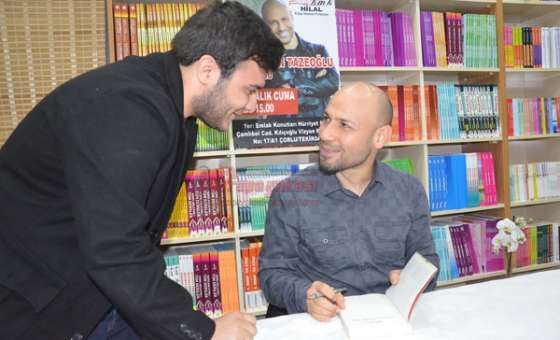 Kahraman Tazeoğlu Çorlu'da
