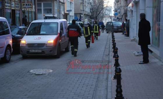 Mandıracı Caddesi'e İtfaiye Giremedi