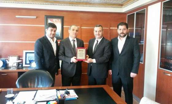 İştrak`tan Kaymakam Kılıç`a Teşekkür Ziyareti