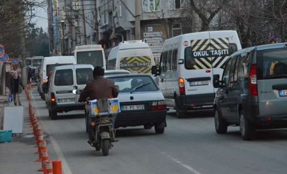 Tekirdağ`da 214 Bin 972 Araç Var