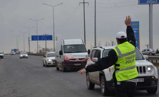 Trafik Ekiplerinden Ticari Araçlara Kontrol