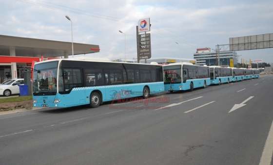 Çorlu'ya Yeni Halk Otobüsleri