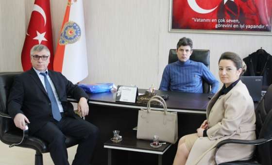 Fen Bilimleri Okulları'dan Müdür Efe'ye Ziyaret!