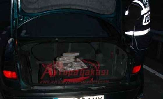 Tekirdağ Polisi 30 Kilogram Eroin Ele Geçirdi