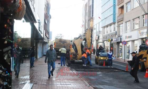 Kumyol Caddesi Yamalandı
