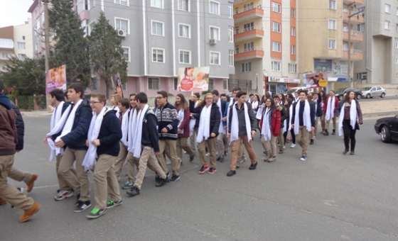 Özel Çorlu Sağlık Koleji “Şiddet Sağlığa Zararlıdır” Temasına Sahip Çıktı