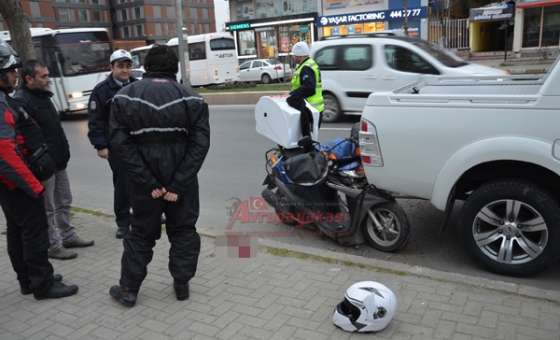 Kask Hayatını Kurtardı