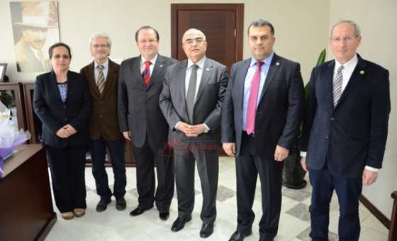 Merkez Parti'den Başkan Baysan'a Ziyaret