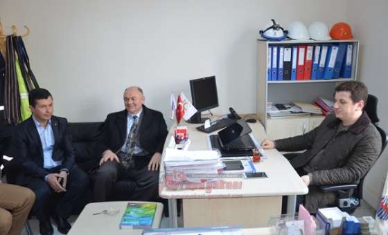 Ak Parti Tredaş'ı Ziyaret Etti