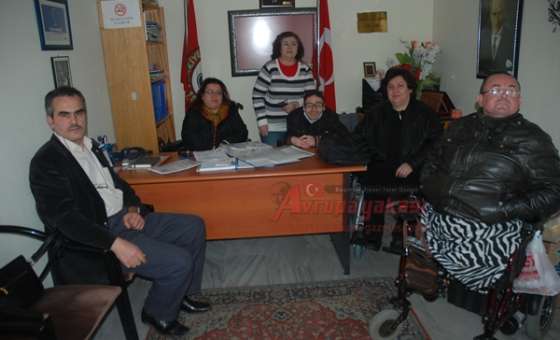 Sakatlar Derneğinin Yeni Yönetimi Göreve Başladı