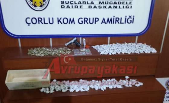 Çorlu Kom'dan Mahalleye Şok Baskın