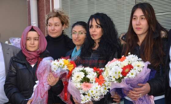 Çorlu'daki Sağlık Çalışanlarından Darp Edilen Meslektaşlarına Destek