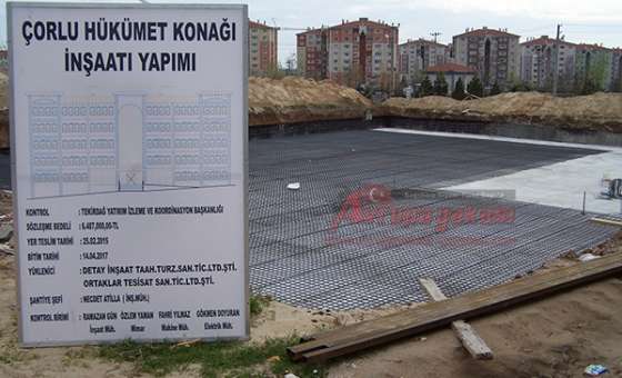 Kaymakam Kılıç Yeni Hükümet Konağı İnşaatını İnceledi
