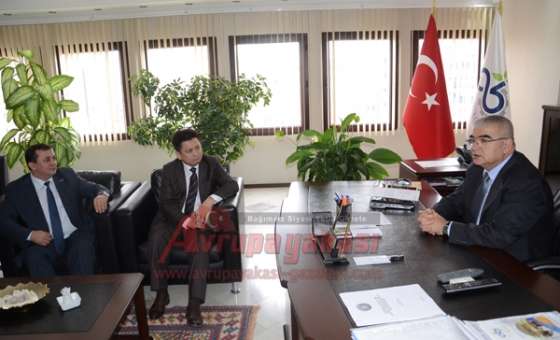 Başkonsolos Arstanbaev'den Başkan Baysan'a Ziyaret