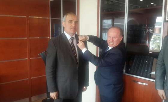 Yeşilay'dan Kaymakam Kılıç'a Ziyaret