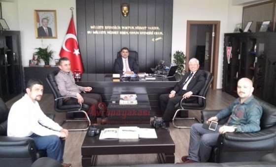 Ak Partili Akbulut`tan Kaymakam Kızıltoprak`a Ziyaret