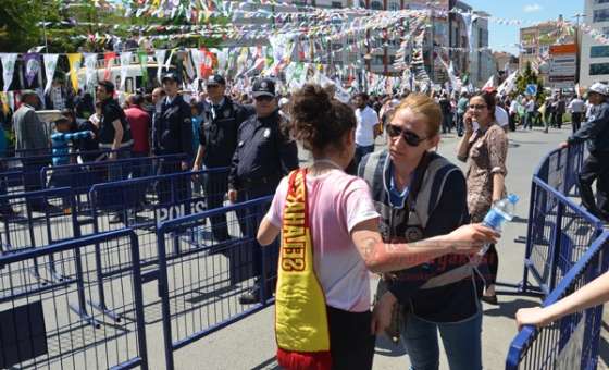 Hdp Eş Genel Başkanı Figen Yüksekdağ Çorlu`da