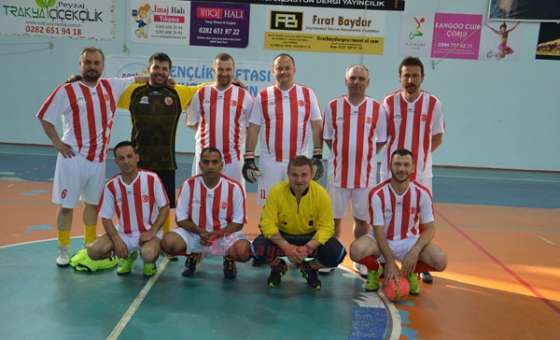 Gazeteciler Futsal Maçında