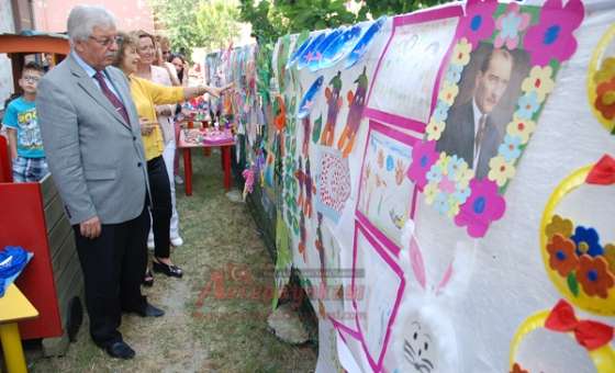 Kırçiçekleri Anaokulu`ndan Sergi
