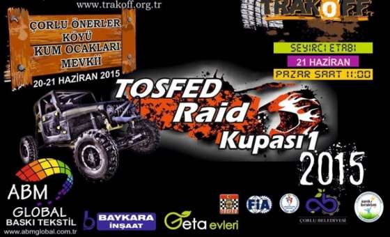 Tosfed Raid Kupa Yarışı Çorlu`da Yapılacak